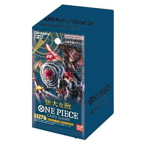 One Piece Card Game - Pillars of Strength OP-03 12x Booster Box (Sealed Case) [Japanese]