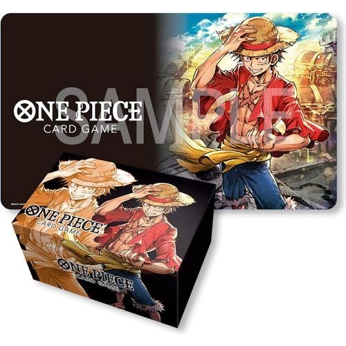 One Piece Card Game - Playmat and Storage Box Set Monkey.D.Luffy