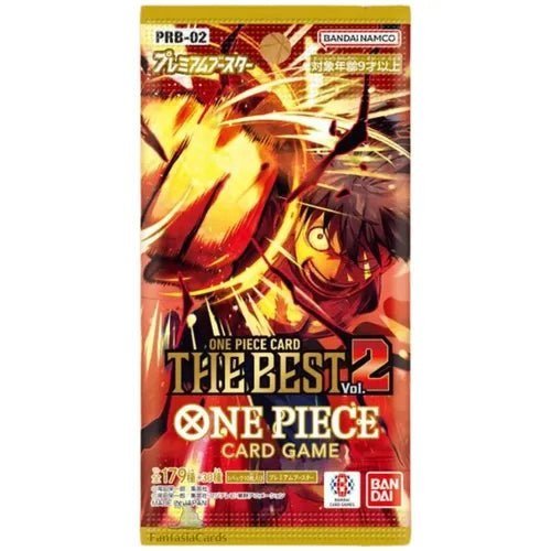 One Piece Card Game - Premium Booster: The Best Vol.2 PRB-02 Booster Pack [Japanese]
