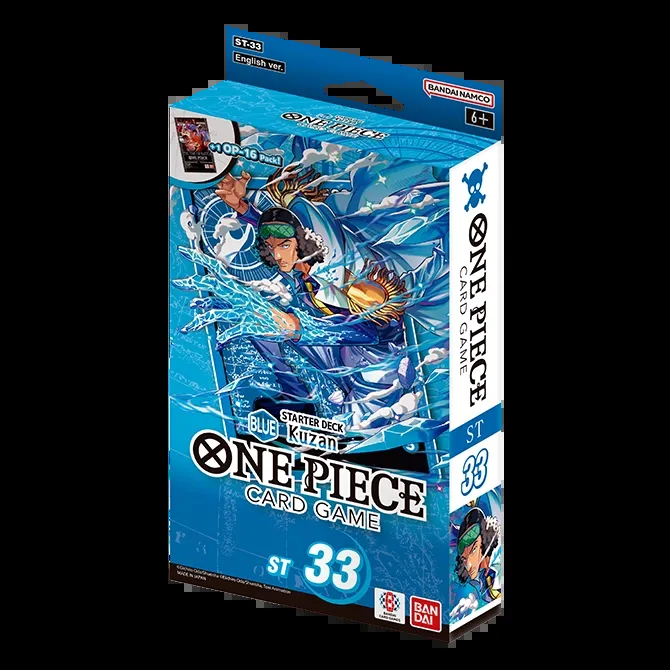 One Piece Card Game: Starter Deck – BLUE Kuzan [ST-33]