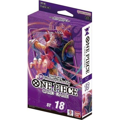 One Piece Card Game: Starter Deck - (Purple) Monkey D. Luffy [ST-18]
