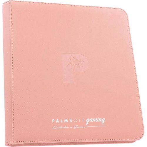 Palms Off Gaming - 12 Pocket Collectors Series Trading Card Binder (Pink)