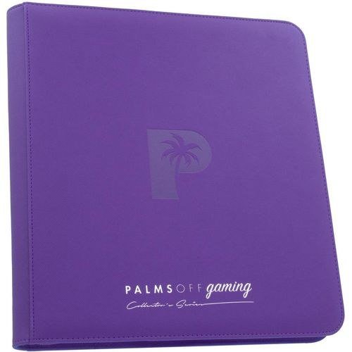 Palms Off Gaming - 12 Pocket Collectors Series Trading Card Binder (Purple)
