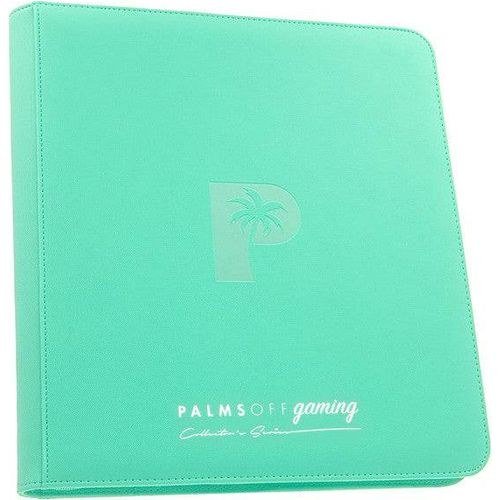 Palms Off Gaming - 12 Pocket Collectors Series Trading Card Binder (Turquoise)