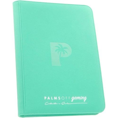Palms Off Gaming - 9 Pocket Collectors Series Trading Card Binder (Turquoise)