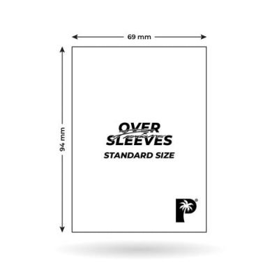 Palms Off Gaming - Clear - Premium Over Sleeves 100pc — product image 3
