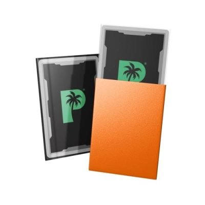 Palms Off Gaming - Orange - Standard Blackout Deck Sleeves — product image 2