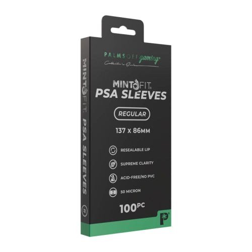 Palms Off Gaming - PSA Graded Card Mint-Fit Sleeves - Regular 100pc
