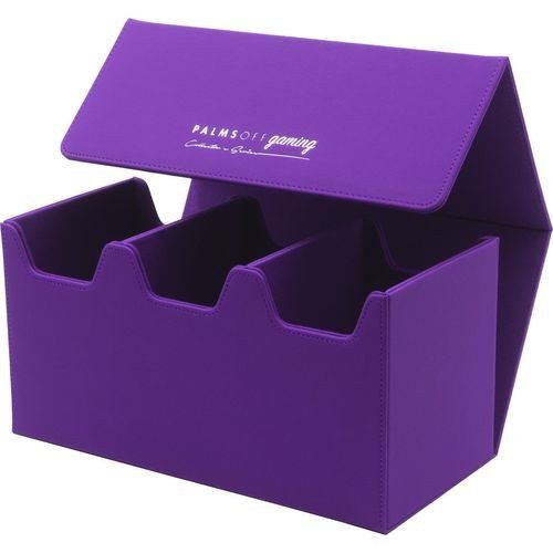 Palms Off Gaming - Purple - Collector's Series Graded Card Storage Case – Large