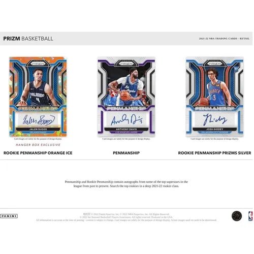 PANINI 2021-22 NBA Prizm Basketball Blaster