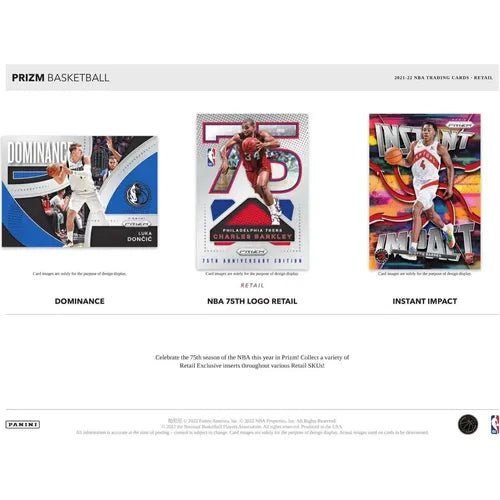 PANINI 2021-22 NBA Prizm Basketball Blaster