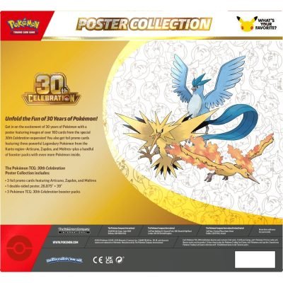 Pokémon TCG: 30th Celebration Poster Collection — product image 3