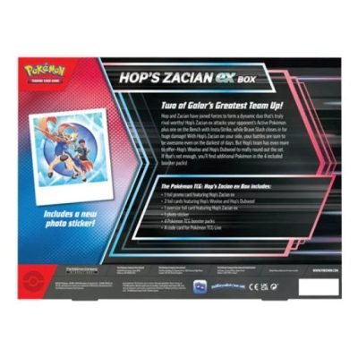 Pokémon TCG: Hop's Zacian ex Collection Box — product image 3
