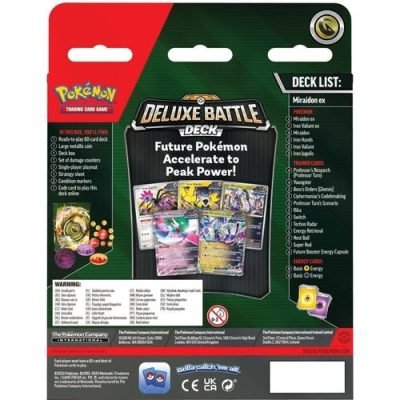 POKÉMON TCG Miraidon ex Deluxe Battle Deck — product image 4