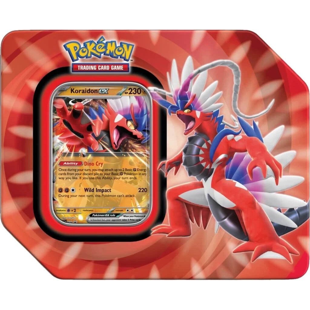 POKÉMON TCG: Paldea Legends Tin (Large - Assorted)