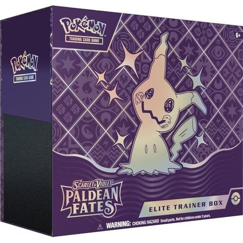 POKÉMON TCG Scarlet & Violet 4.5: Paldean Fates Elite Trainer Box x10 SEALED CASE (ETB)