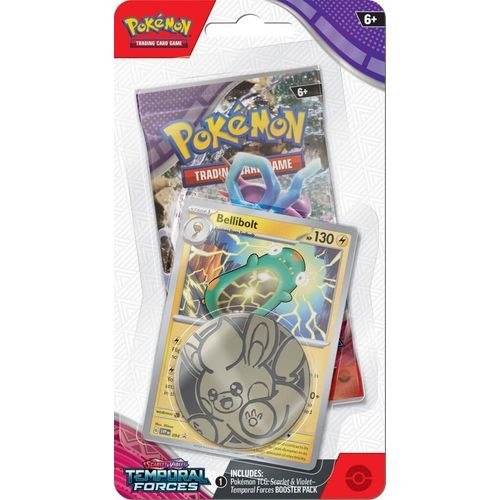 POKÉMON TCG Scarlet & Violet 5: Temporal Forces Check Lane Blister