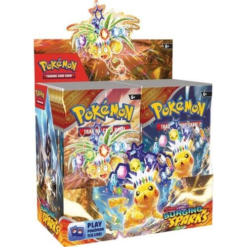 POKÉMON TCG Scarlet & Violet 8: Surging Sparks Sealed Case 6x Booster Box