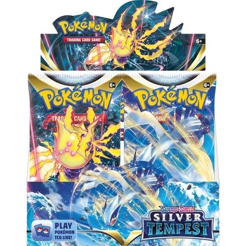 POKÉMON TCG Sword and Shield 12 - Silver Tempest Sealed Case X6 Booster Box
