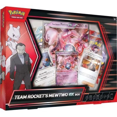 Pokémon TCG: Team Rocket's Mewtwo ex Collection Box — product image 1