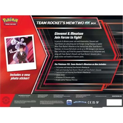 Pokémon TCG: Team Rocket's Mewtwo ex Collection Box — product image 2
