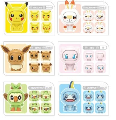 Pokemon - Face Changing Figures: Pikachu Box — product image 5