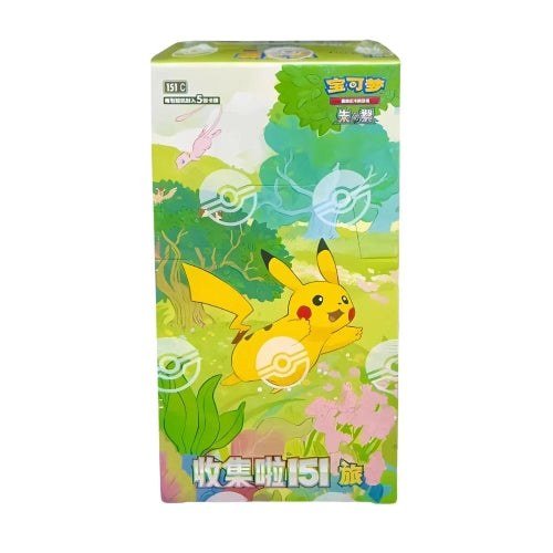 Pokemon TCG: Collection 151C 4.0 Gather Slim Booster Box (S-Chinese)