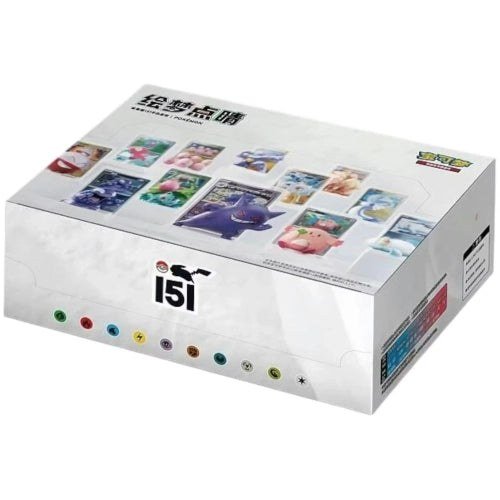 Pokemon TCG: Dream Painting Collection 151 Figure Set x12 (Sealed Display) (S-Chinese)