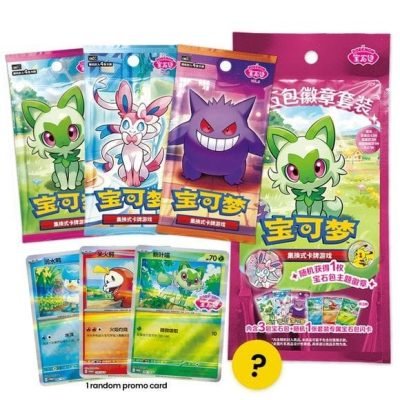 Pokemon TCG: Gem Pack with Badge (S-Chinese) — product image 1