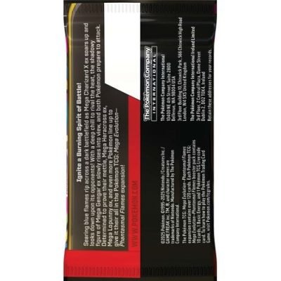 Pokemon TCG: Mega Evolution ME02 - Phantasmal Flames Booster Pack — product image 5