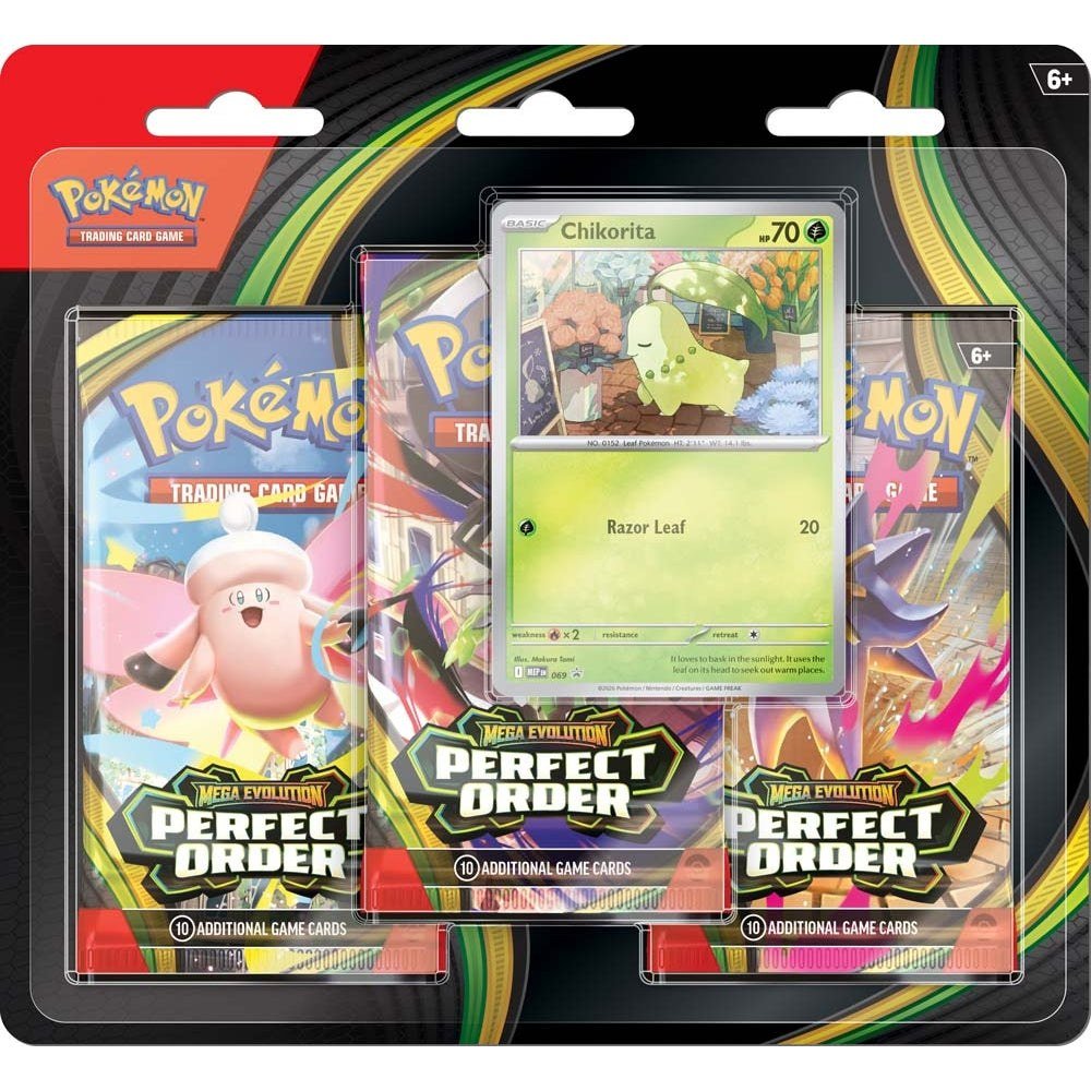 Pokemon TCG: Mega Evolution ME03 - Perfect Order 3-Booster Blister