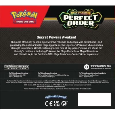 Pokemon TCG: Mega Evolution ME03 - Perfect Order Booster Box — product image 3