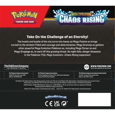 Pokemon TCG: Mega Evolution ME04 - Chaos Rising Booster Box — product image 5
