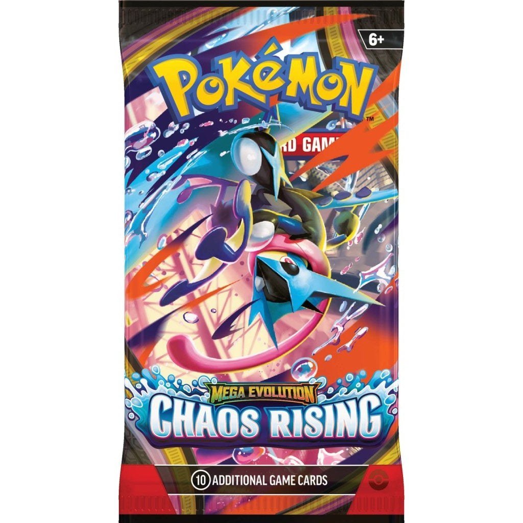 Pokemon TCG: Mega Evolution ME04 - Chaos Rising Booster Pack