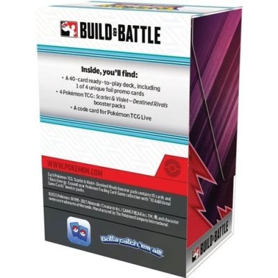 Pokemon TCG Scarlet & Violet: Destined Rivals Build & Battle Box — product image 3