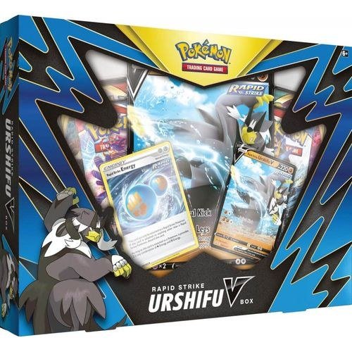 POKEMON TCG Single & Rapid Strike Urshifu V Boxes (Pair)