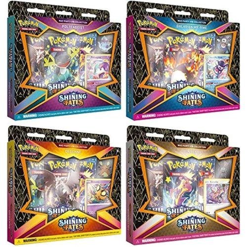 Pokemon TCG: Sword & Shield - Shining Fates Mad Party Pin Collection (Assorted)