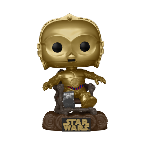 Star Wars: Return of the Jedi 40th Anniversary - C3P0 in chair Pop! Vinyl