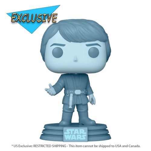 Star Wars: Return of the Jedi 40th Anniversary - Holo Luke Glow US Exclusive Pop! Vinyl