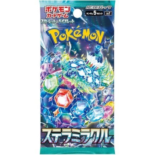 Stellar Miracle SV7 Booster Pack - Japanese Pokémon TCG