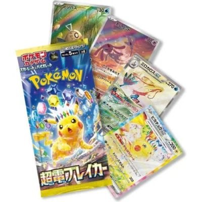 Super Electric Breaker SV8 Booster Pack - Japanese Pokémon TCG — product image 2