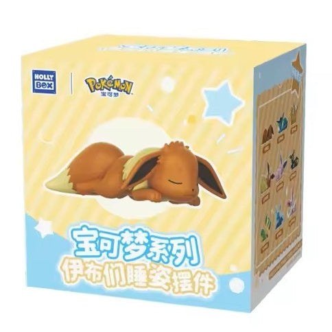 TOPTOY: Eevee Sleeping Position Series Blind Box Figure