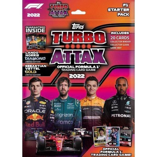 TURBO ATTAX Formula 1 (F1) 2022 Starter Pack