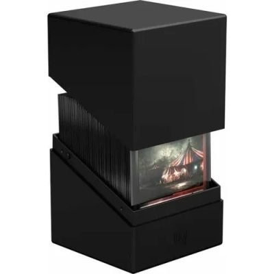 Ultimate Guard Boulder 100+ Solid Black Deck Box — product image 2