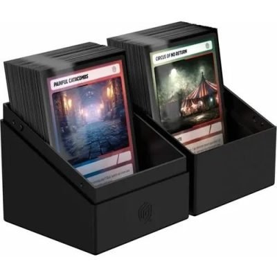 Ultimate Guard Boulder 100+ Solid Black Deck Box — product image 3