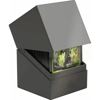 Ultimate Guard Boulder 100+ Solid Grey Deck Box — product image 1