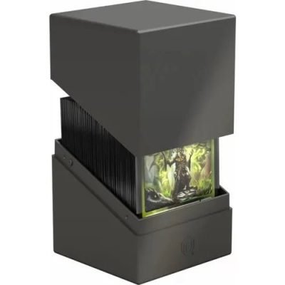 Ultimate Guard Boulder 100+ Solid Grey Deck Box — product image 2