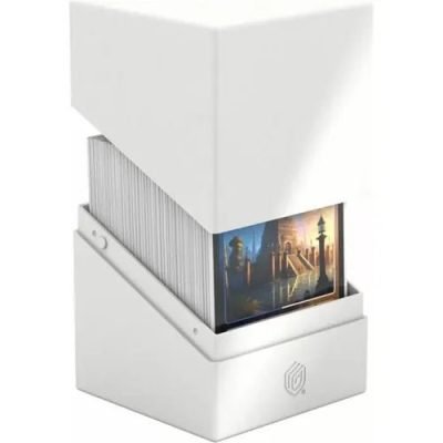 Ultimate Guard Boulder 100+ Solid White Deck Box — product image 2