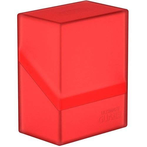 Ultimate Guard Boulder Deck Case 60+ Standard Size Ruby Deck Box