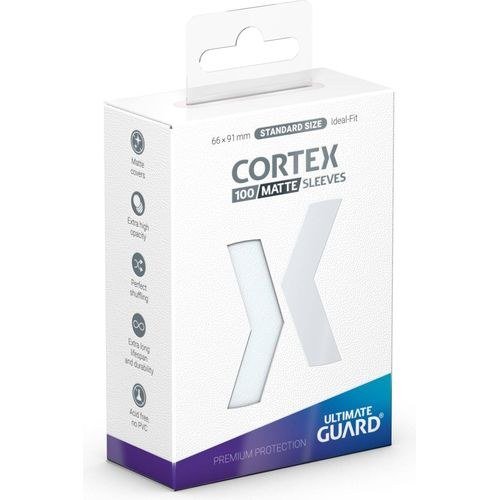 Ultimate Guard Cortex Standard Size Sleeves Matte Transparent (100)